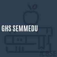Ghs Semmedu Secondary School Logo