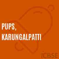 Pups, Karungalpatti Primary School Logo