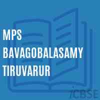 Mps Bavagobalasamy Tiruvarur Primary School Logo