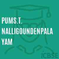 Pums.T. Nalligoundenpalayam Middle School Logo