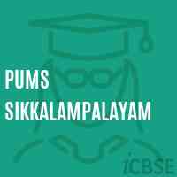 Pums Sikkalampalayam Middle School Logo
