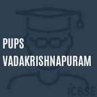 Pups Vadakrishnapuram Primary School Logo