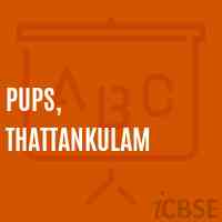 Pups, Thattankulam Primary School Logo