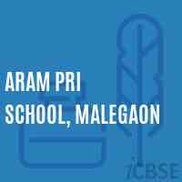 Aram Pri School, Malegaon Logo