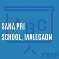 Sana Pri School, Malegaon Logo