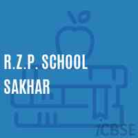 R.Z.P. School Sakhar Logo