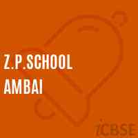 Z.P.School Ambai Logo