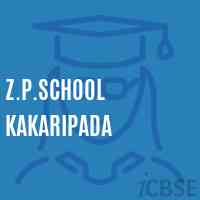 Z.P.School Kakaripada Logo