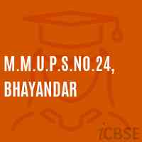 M.M.U.P.S.No.24,Bhayandar Middle School Logo