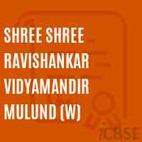 Shree Shree Ravishankar Vidyamandir Mulund (W) Secondary School Logo