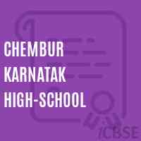 Chembur Karnatak High-School Logo