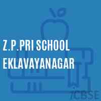 Z.P.Pri School Eklavayanagar Logo