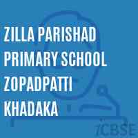 Zilla Parishad Primary School Zopadpatti Khadaka Logo