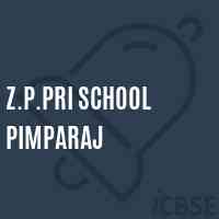 Z.P.Pri School Pimparaj Logo