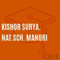 Kishor Surya. Nat.Sch. Manori Secondary School Logo