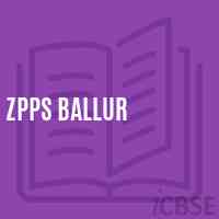 Zpps Ballur Middle School Logo