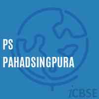 Ps Pahadsingpura Primary School Logo