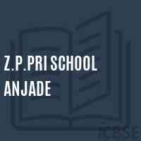 Z.P.Pri School Anjade Logo