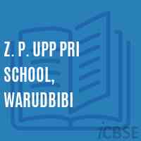 Z. P. Upp Pri School, Warudbibi Logo