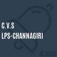 C.V.S Lps-Channagiri School Logo