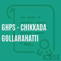 Ghps - Chikkada Gollarahatti Middle School Logo