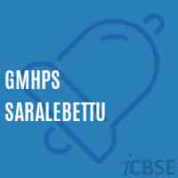 Gmhps Saralebettu Middle School Logo
