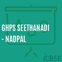 Ghps Seethanadi - Nadpal Middle School Logo