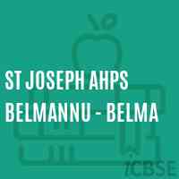 St Joseph Ahps Belmannu - Belma Middle School Logo