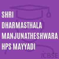 Shri Dharmasthala Manjunatheshwara Hps Mayyadi Middle School Logo