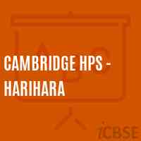 Cambridge Hps - Harihara Middle School Logo