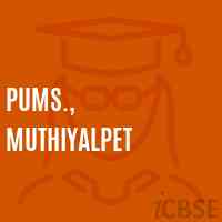 PUMS., Muthiyalpet Middle School Logo