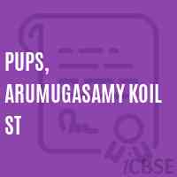 Pups, Arumugasamy Koil St Primary School Logo