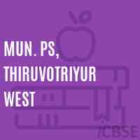 Mun. Ps, Thiruvotriyur West Middle School Logo