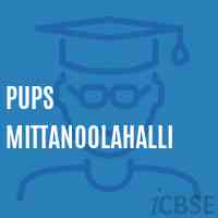 Pups Mittanoolahalli Primary School Logo