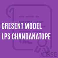 Cresent Model Lps Chandanatope Primary School Logo