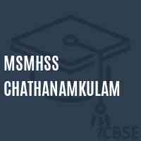 Msmhss Chathanamkulam Senior Secondary School Logo