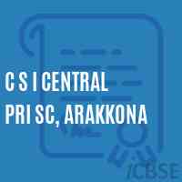 C S I Central Pri Sc, Arakkona Primary School Logo