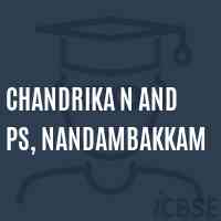 Chandrika N and PS, Nandambakkam Primary School Logo