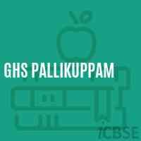 Ghs Pallikuppam Secondary School Logo