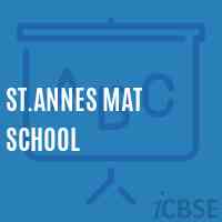 St.Annes Mat School Logo