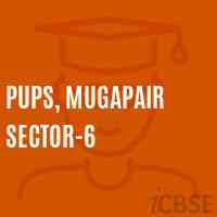 Pups, Mugapair Sector-6 Primary School Logo