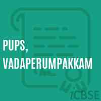 Pups, Vadaperumpakkam Primary School Logo