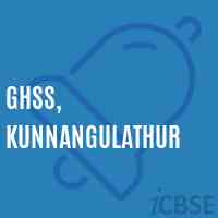 GHSS, Kunnangulathur High School Logo