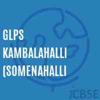 Glps Kambalahalli (Somenahalli Primary School Logo