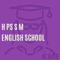 H Ps S M English School Logo
