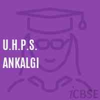U.H.P.S. Ankalgi Middle School Logo