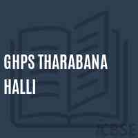 Ghps Tharabana Halli Middle School Logo
