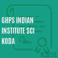 Ghps Indian Institute Sci Koda Middle School Logo