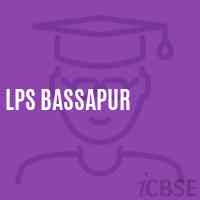 Lps Bassapur Primary School Logo
