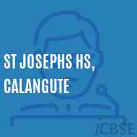 St Josephs Hs, Calangute Secondary School Logo